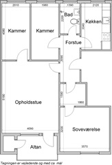 Lejlighed på Falkevej i Randers NØ
