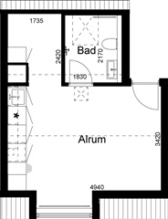 33 m2 lejlighed i Grenaa