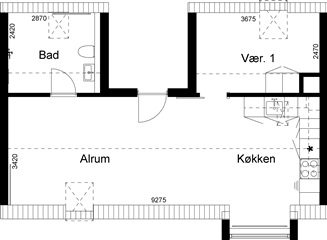 Lejlighed på Sygehusvej i Grenaa