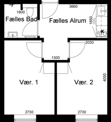 Lejlighed på Østerbrogade i Grenaa
