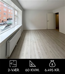60 m2 lejlighed i Aalborg