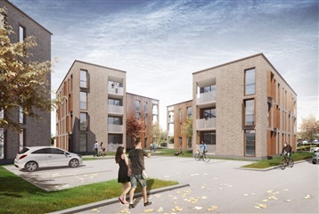 3 værelses lejlighed på 96 m2