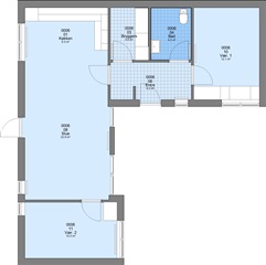 Lejlighed på Kløvbakken i Outrup