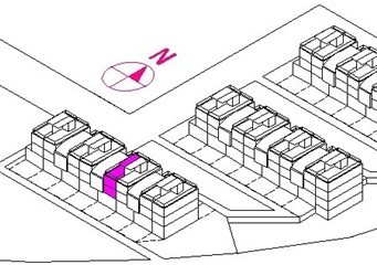 3 værelses lejlighed på 89 m2