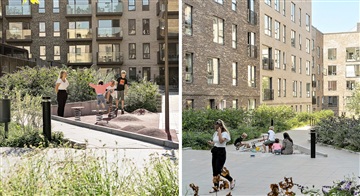 2 værelses lejlighed med vestvendt altan