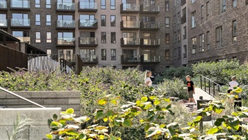 4 værelses lejlighed med sydvendt altan ud til ...