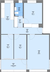 95 m2 lejlighed i Ringsted