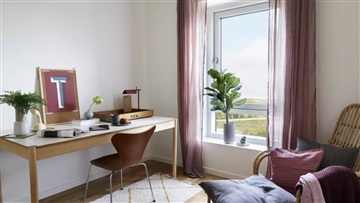 4 værelses lejlighed til familien