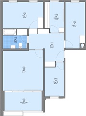 100 m2 lejlighed på Egelunden