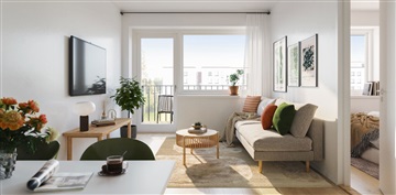 3 værelser for 8.295 kr. pr. måned