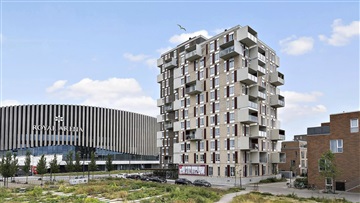 3 værelses lejlighed med sydvendt altan