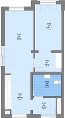 Lejlighed med altan/terrasse