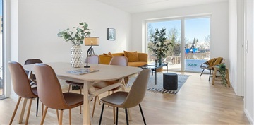 71 m2 lejlighed. Husdyr er tilladt