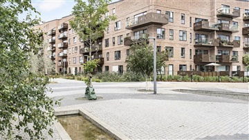 4 værelses lejlighed med to altaner