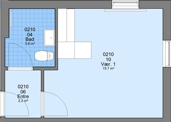 30 m2 lejlighed i Karup J