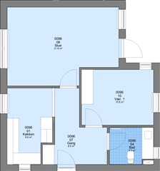 70 m2 lejlighed på Fristruphøjvej