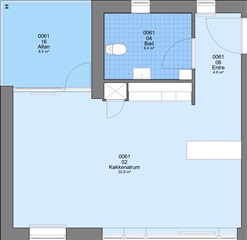 Grønneparken, 62 m2, 1 værelser, 4.808 kr.
