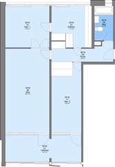 92 m2 lejlighed i Viborg
