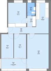 96 m2 lejlighed på Ahorn Alle