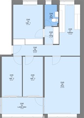 Lejlighed til 6.757 kr.