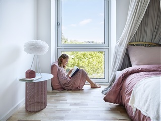 Sydvestvendt 2-værelses lejlighed