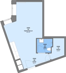 1 værelse for 4.386 kr. pr. måned