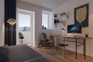 Naturskøn beliggende lejlighed
