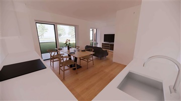 83 m2 lejlighed med altan/terrasse