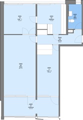 3 værelser for 5.920 kr. pr. måned