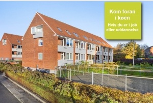 2 værelses lejlighed på 62 m2