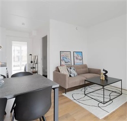 2 værelser for 6.400 kr. pr. måned