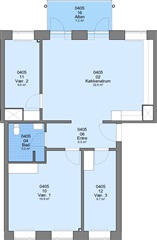 114 m2 lejlighed på Dr. Kaarsbergsvej