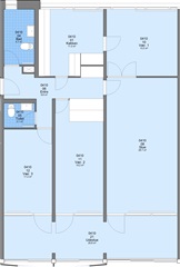 108 m2 lejlighed på Odshøjvej
