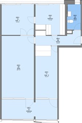 92 m2 lejlighed med altan/terrasse
