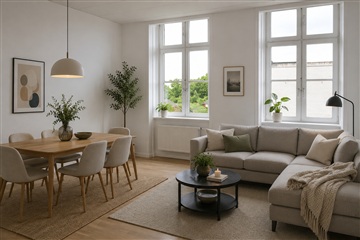 Renoveret lejlighed i Kjellerup