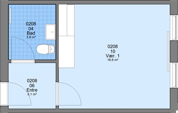 31 m2 lejlighed i Karup J