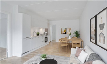 Lejlighed Strandlodsvej, 85 m2, 3 værelser, 17.800 kr.