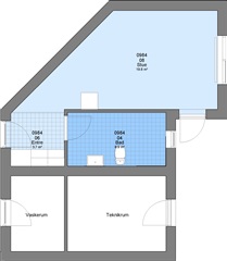 1 værelse på 38 m2