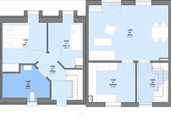 3 værelses lejlighed på 94 m2