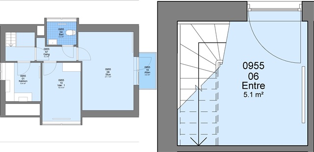 Lejlighed 2 værelses lejlighed på 54 m2 Lejlighed 2 værelses lejlighed på 54 m2