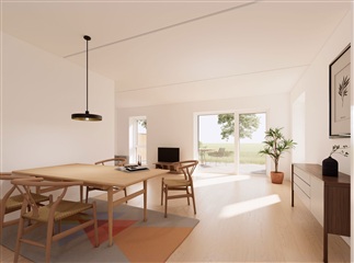 89 m2 lejlighed. Husdyr er tilladt