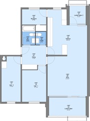 Askelunden, 102 m2, 3 værelser, 7.410 kr.