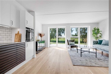 Lejlighed i naturskønne omgivelser