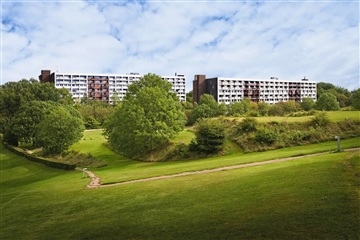 142 m2 lejlighed. Husdyr er tilladt