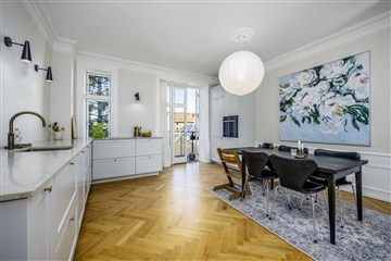 Flot og gennemrenoveret lejlighed | Frederiksbe...