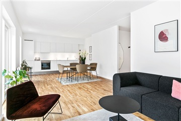 54 m2 lejlighed med altan/terrasse