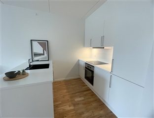 Lys 2. værelses på øverste etage