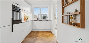 115 m2 hus/villa. Husdyr er tilladt