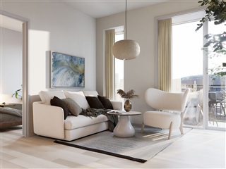 Eksklusiv 3-værelses lejlighed på 112 m² med al...