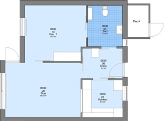 Lejlighed på Skolegade i Nørre Nebel
